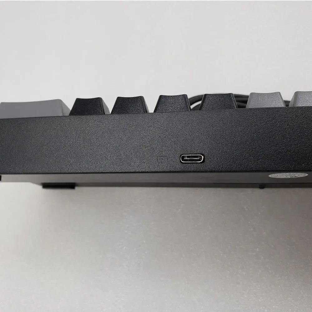 K68 68-Key Wired Gaming Keyboard Mechanical Feel Membrane Compact